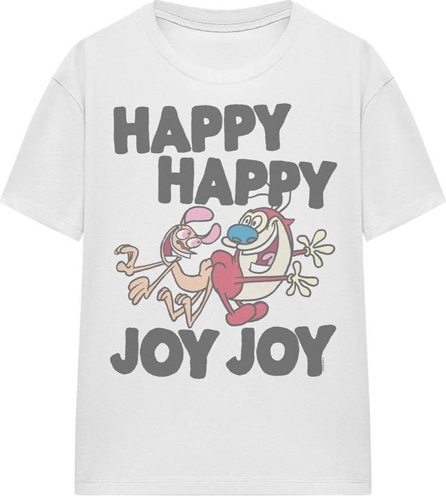 Ren & Stimpy Happy Happy Joy Joy TShirt (L)