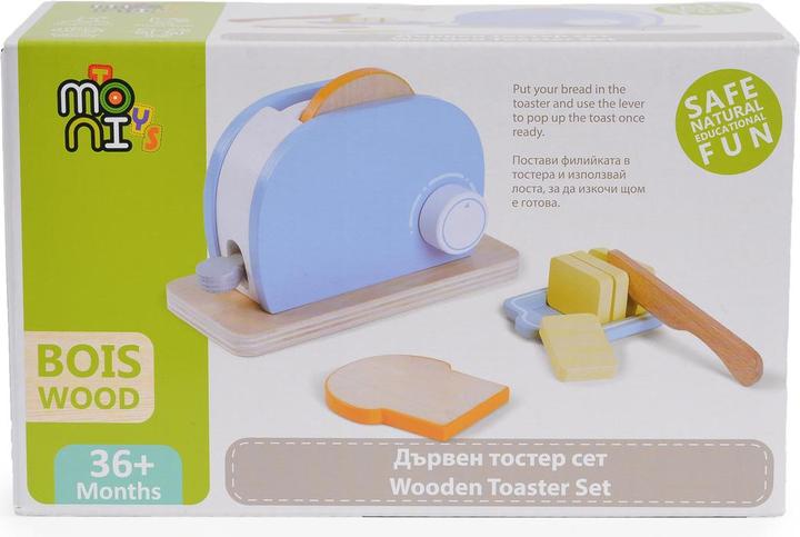 Produktbild Moni Spielzeug Toaster 4341 Set