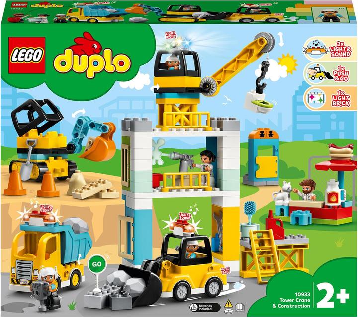 Produktbild LEGO Grosse Baustelle mit Licht und Ton (10933)