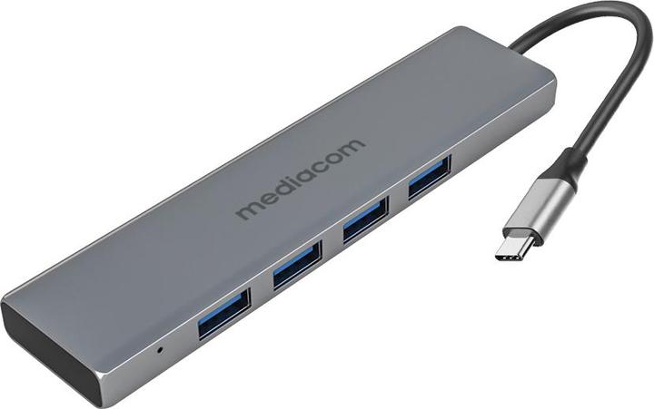 Produktbild Mediacom MD-C301 Typ-C 4 Port Usb Hub (USB-A, 4 Ports)
