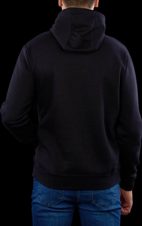 Immagine prodotto Siksilk Felpa con cappuccio Nero Essential Zip Through Funnel Hoodie (L)