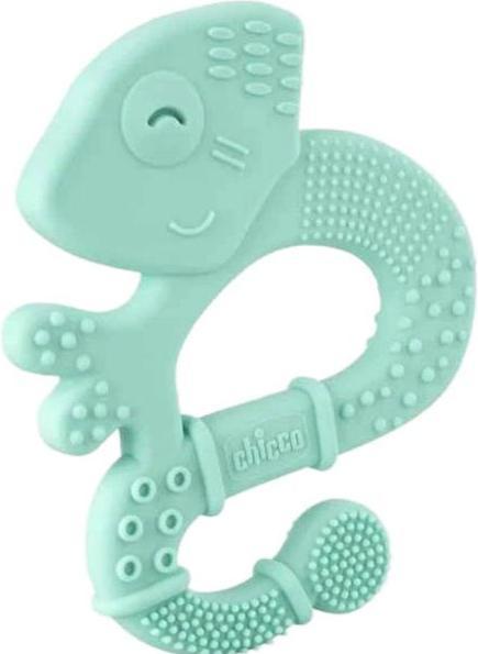 Produktbild Chicco Beissring mit sanften Borsten - EIDECHSE BLUE, - 2m+