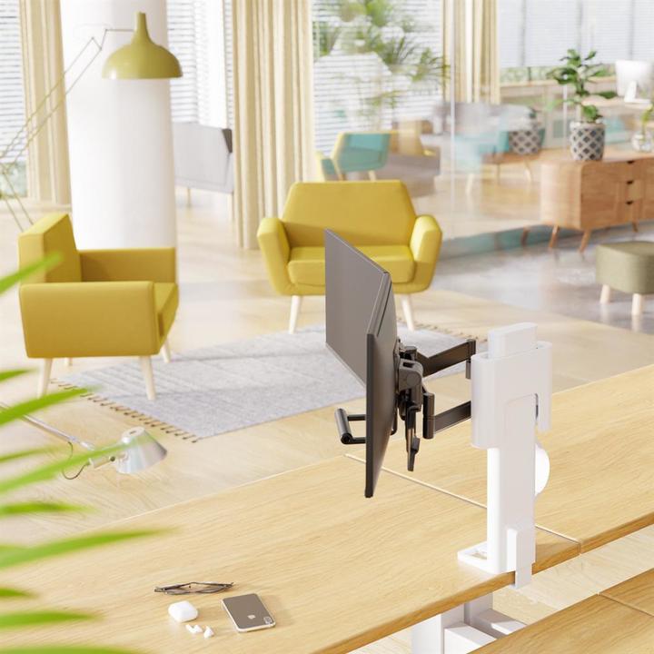 Actual product image Ergotron Trace Dual Monitor Mount, Slim Profile C (Table, 27")