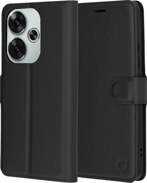 Actual product image Techsuit - Leather Folio - Xiaomi Poco F6 - Black (Xiaomi Poco F6)