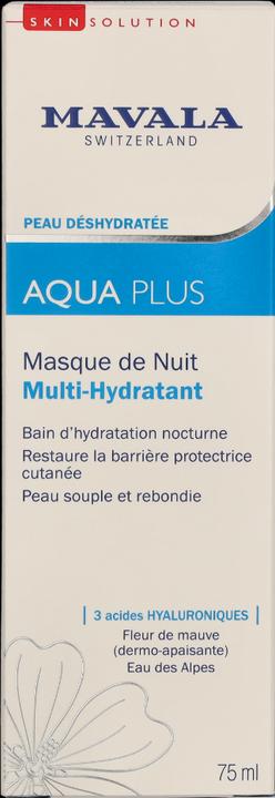 Energy Label Mavala Aq+ Multi-Hydrating Mask For The Night (75 ml)