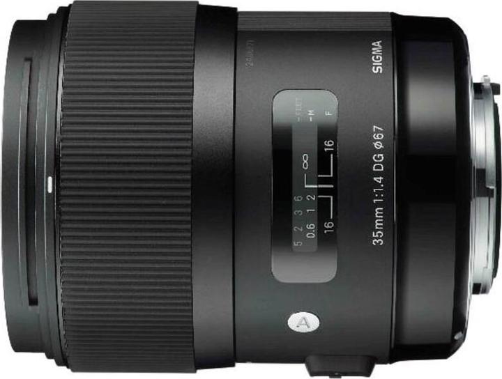 Image du produit Sigma 35mm, f/1.4 DG HSM ART Canon EF (Canon EF, Canon EF-S, Plein format, APS-C / DX)