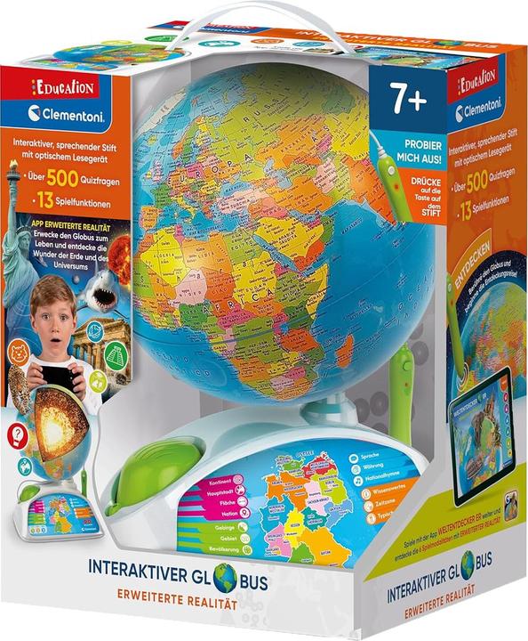 Immagine prodotto Clementoni Mappamondo interattivo (28 cm)