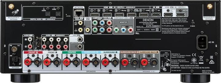 Produktbild Denon AVR-S960H (7.2 Kanal, AM, FM)