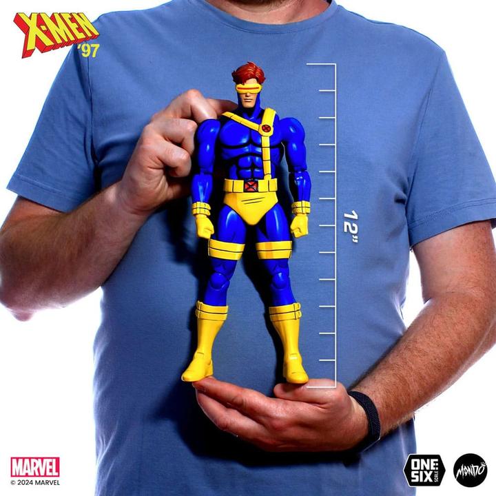 Actual product image Mondo X-Men '97 action figure 1/6 Cyclops 30 cm