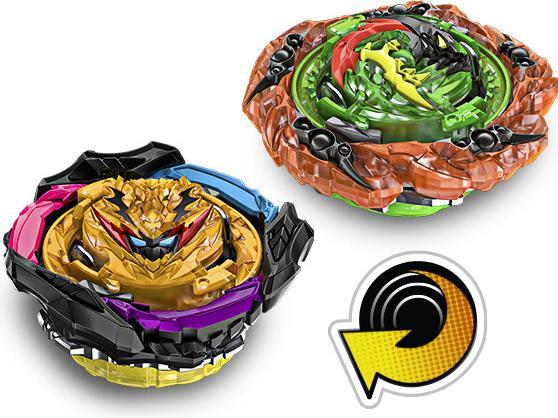 Image du produit Hasbro Beyblade Burst QuadStrike Light Ignite Beyblade Stadium Battle Set (Allemand, Français, Italien, Anglais, Néerlandais, Suédois, Norvégien, Polonais)
