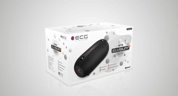 Actual product image ECG Wireless speaker BTS X1 Black (12 h)