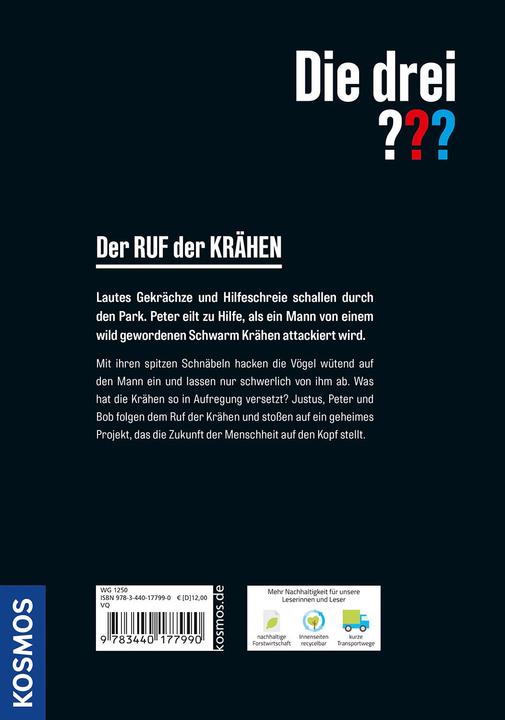 Produktbild Kosmos Die drei??? Der Ruf der Krähen (Deutsch, André Minninger, Silvia Christoph, 2023)
