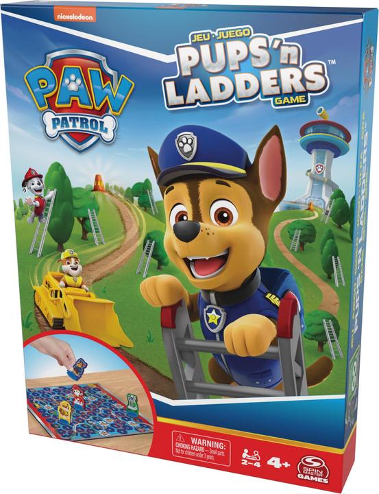 Image du produit Spin Master PAW Patrol, Jeu Pups 'N Ladders | Jouets Pat'Patrouille, jouets pour tout-petits, jouets pour enfant
