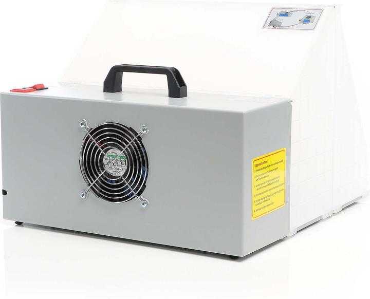 Image du produit Wiltec Système d’aspiration Airbrush 4m³/min Set Accessoires Aréographie Brouillard de peinture Filtre