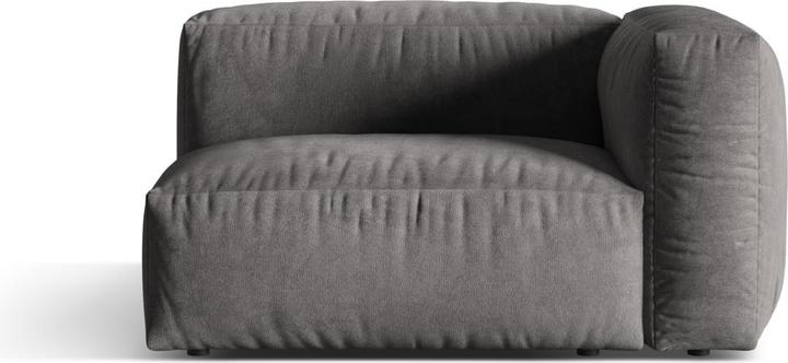 Actual product image Micadoni Modul Right, "Martina", 1 Seat, 121x106x75 Made in Europe (2 person sofa, 3-seater, 4-seater)