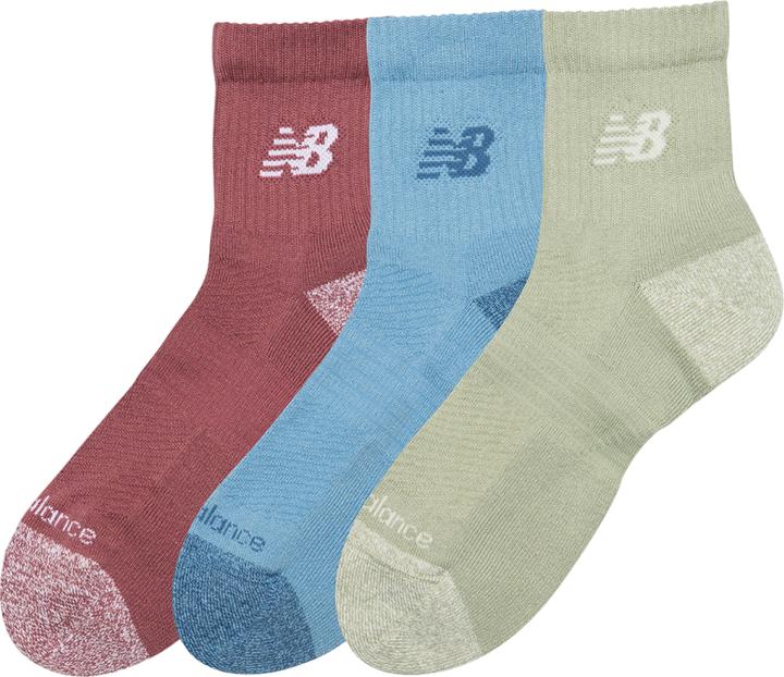Actual product image New Balance Active Quarter Socks 3 Pack (pack of 3, L)