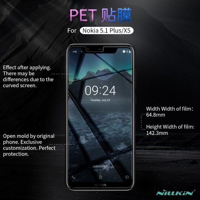 Produktbild Nillkin Matte Series Schutzfolie (1 Stück, Nokia 5.1 Plus)