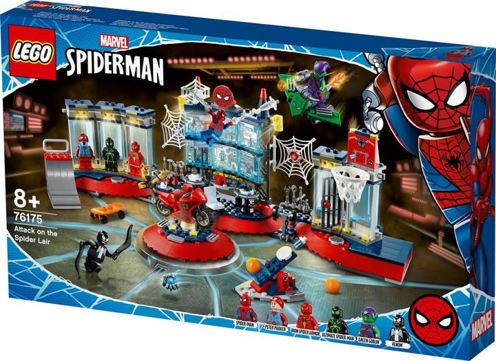 Produktbild LEGO Angriff auf Spider-Mans Versteck (76175, LEGO Marvel)