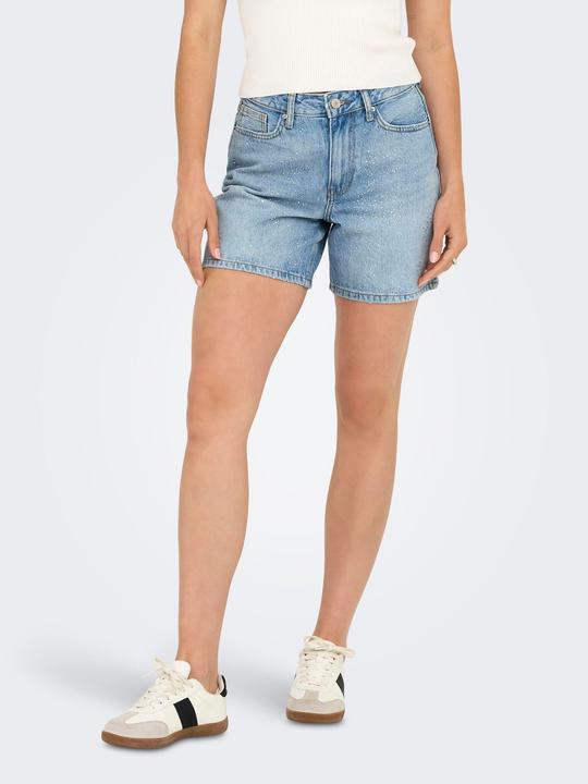 Actual product image Only ONLJOSE Hohe Taille Normal geschnitten Jeans-Shorts Jeans-Shorts (XS)