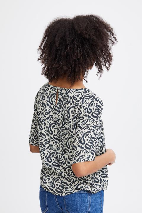 Actual product image Ichi IHMARRAKECH AOP SS10 20120863 (S)