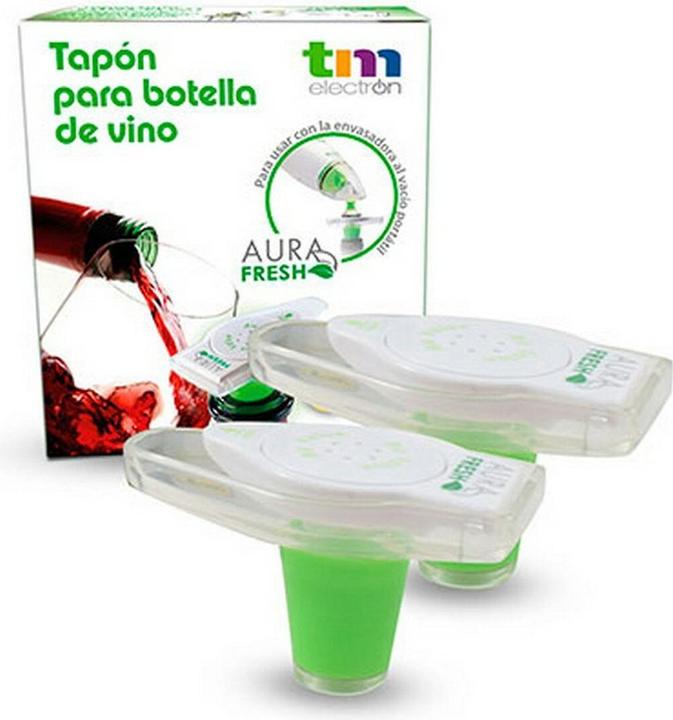 Produktbild TM Electron Vakuumverschluss für Wein (2 pcs) (Weinverschluss)
