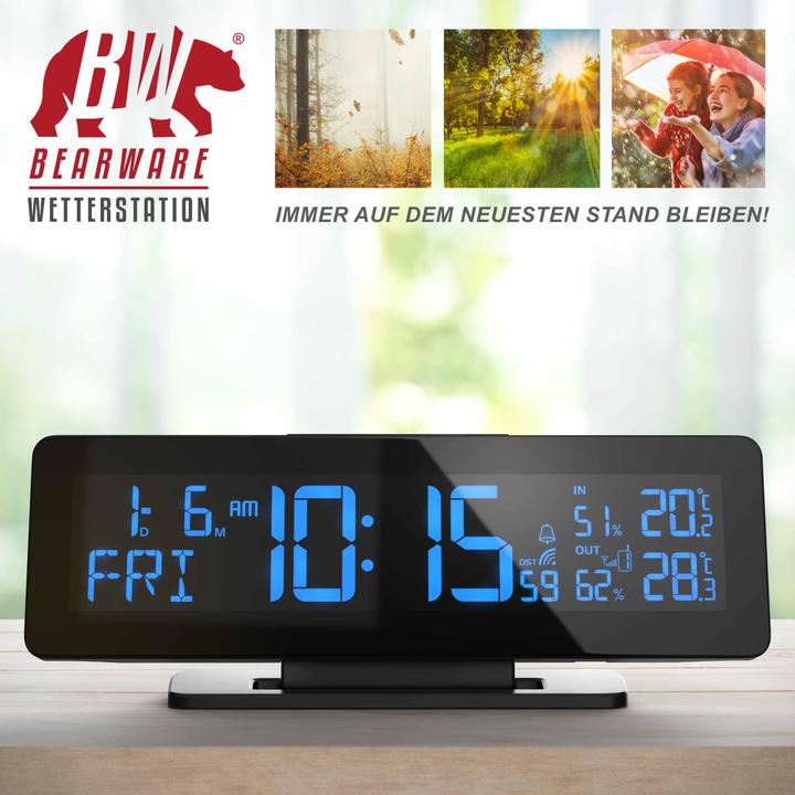Produktbild Bearware Funk Wetterstation mit Aussensensor