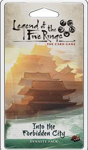 Actual product image FFG Legend of the Five Rings - Into the Forbidden City