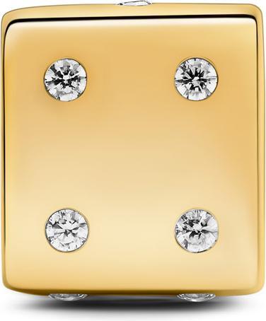Immagine prodotto Pandora Cubo placcato oro (Dorato, Metallo)