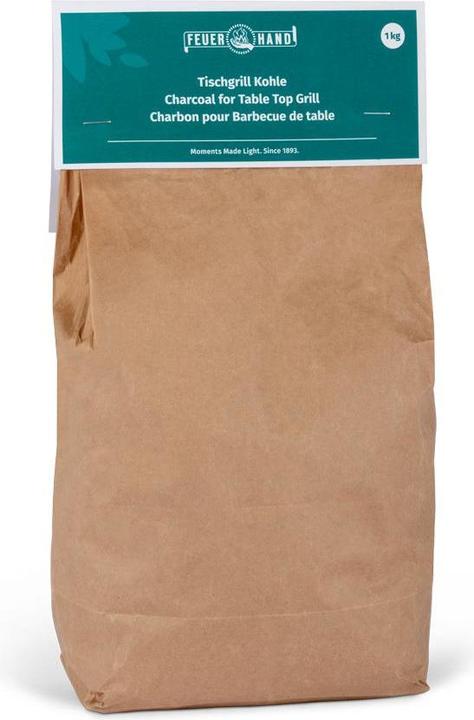 Image du produit Feuerhand Charbon de bois pour gril de table Charbon, 1 kg (1 kg)