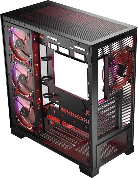 Image du produit Modecom Boîtier informatique Volcano SPACE APEX ARGB MIDI USB 3.0 X 2 CYPE-C (mATX, Mini-ITX)