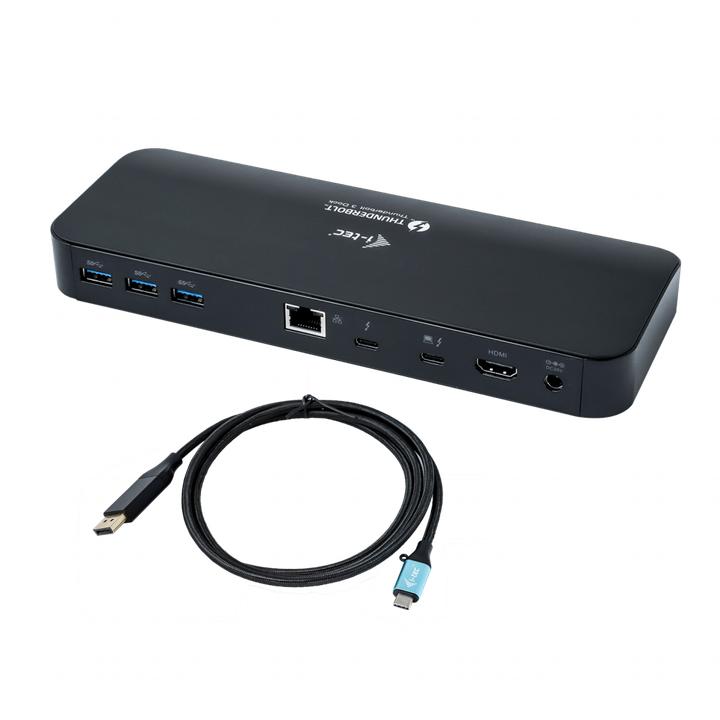Produktbild i-tec Thunderbolt 3 Dual Dock (Thunderbolt, 5 Ports)