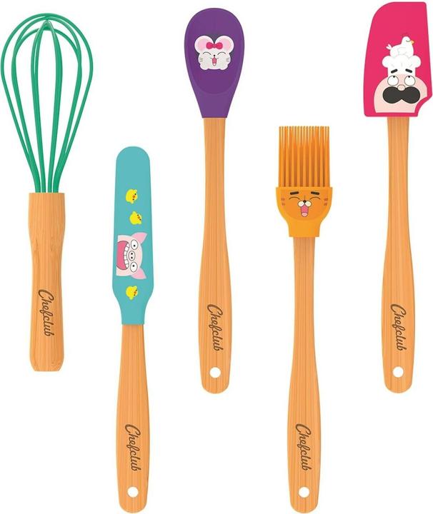 Image du produit Chefclub Set d'ustensiles de cuisine 5pcs.