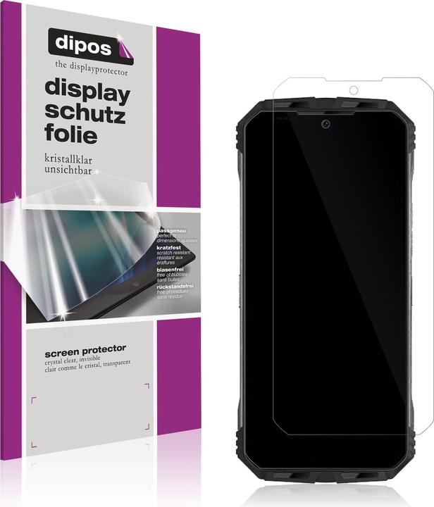 Produktbild Dipos Displayschutzfolie Crystalclear (4 Stück, Doogee V30T)