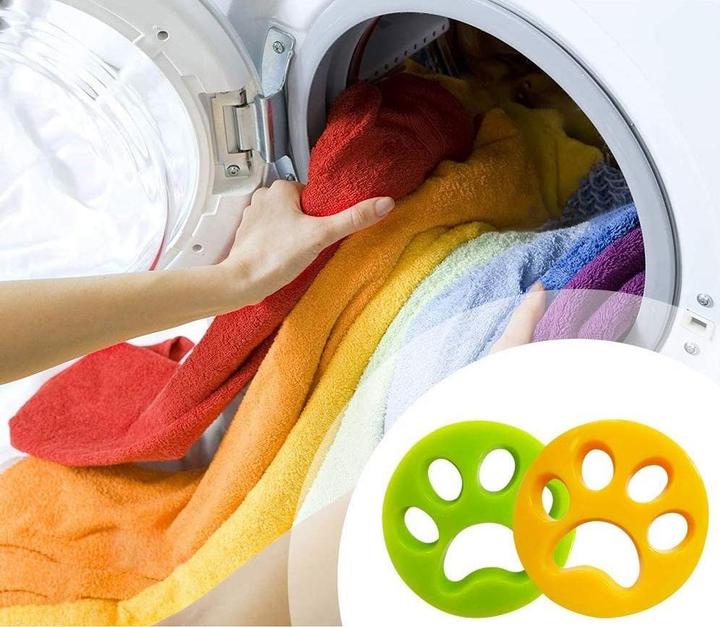 Image du produit Esmée Wiederverwendbare Fusselpfote, 2er Set, Tierhaarentferner für Waschmaschine