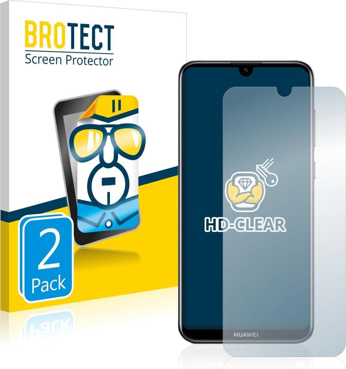 Immagine prodotto BROTECT Pellicola Trasparente (2 Pezzo/i, Huawei Y7 Prime (2019))