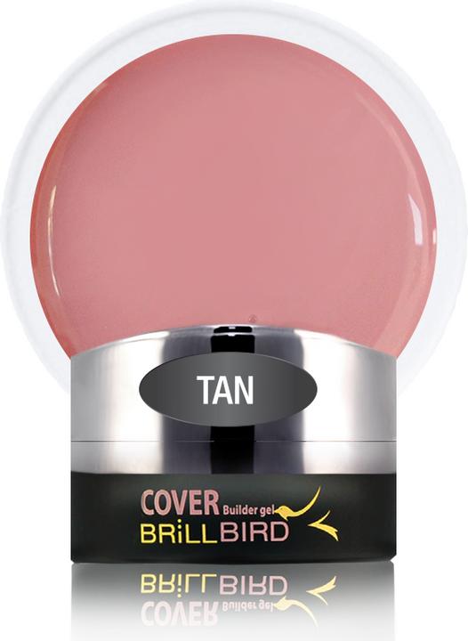 Immagine prodotto BrillBird Cover Pink gel TAN 15ml (Cover Pink gel TAN 15ml, Smalto per unghie effetto gel)