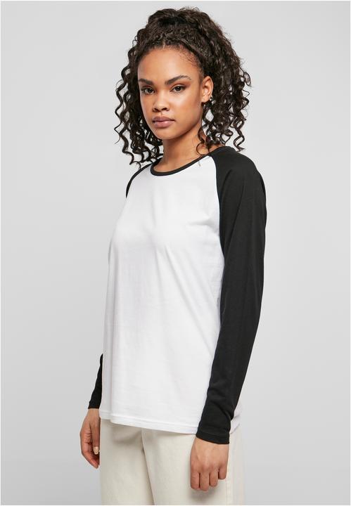 Immagine prodotto Urban Classics Donna Raglan a maniche lunghe a contrasto (XL)