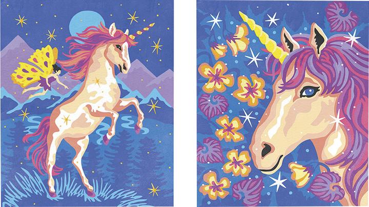 Image du produit Janod Peinture au numero licorne