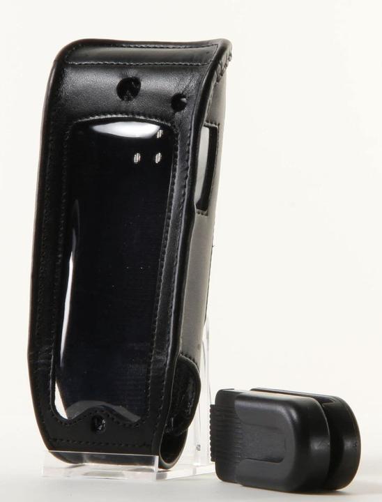 Actual product image Soryt Leather case Alcatel Mobile 300/400,swivel clip