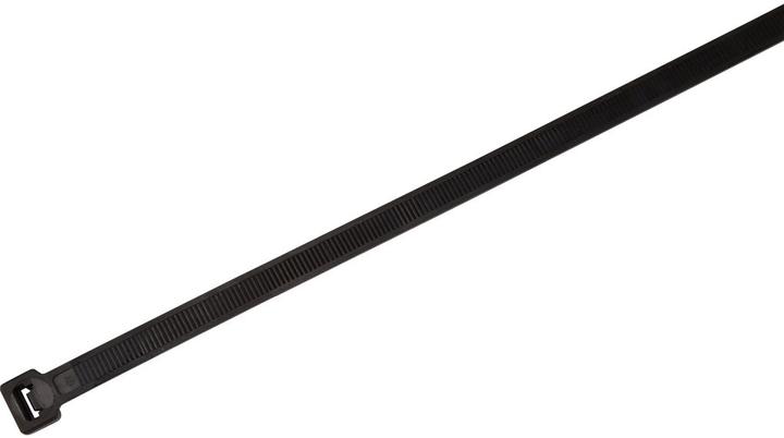 Produktbild 3M Kabelbinder 500 x 7.5mm, Polyamid 6.6, 460N, Schwarz, Packung à 100 Stück (Kunststoffkabelbinder, 550 mm, 10 Stk.)