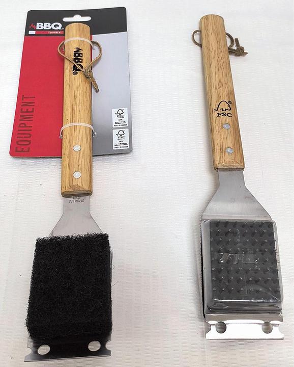 Productafbeelding Grillborstel hout 39,5x9,1cm (37.80 cm, 3129.84 l)
