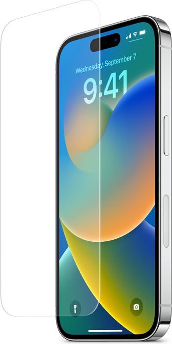 Produktbild EKO 3er-Pack Displayschutzfolie für iPhone 15 Pro Max aus gehärtetem Glas (3 Stück, Apple iPhone 15 Pro Max)