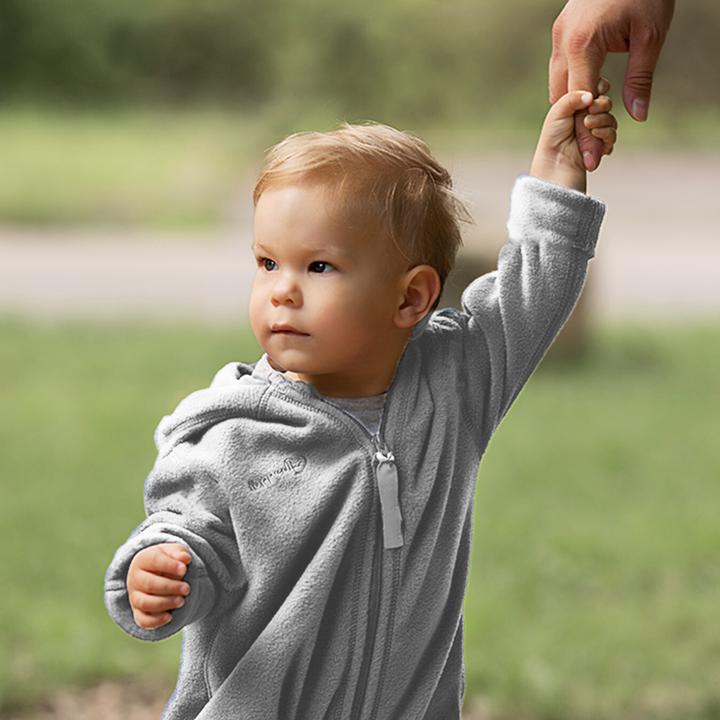 Image du produit Hoppediz Combinaison bébé avec poignets à revers (68, 74)