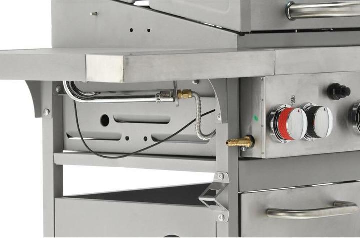 Actual product image Vorel Lund Grill Gazowy 4+1 żeliwny Ruszt 16kw (16 kW)