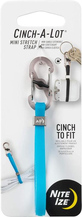 Nite Ize Cinch-A-Lot™ Mini Stretch Strap Blau