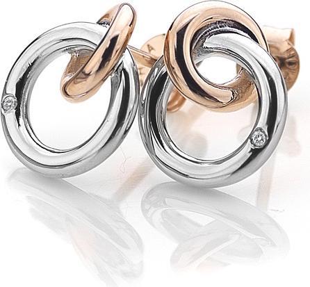 Image du produit Hot Diamonds Eternity Boucles d'oreilles bicolores (Argent 925)