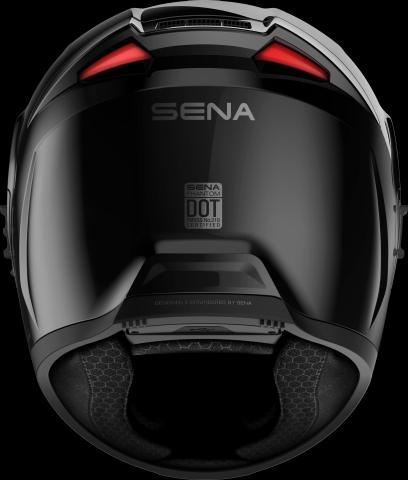 Actual product image Sena PHANTOM - Smart Motorrad-Integralhelm (ECE22.06) - schwarz glanz (XL) (XL)