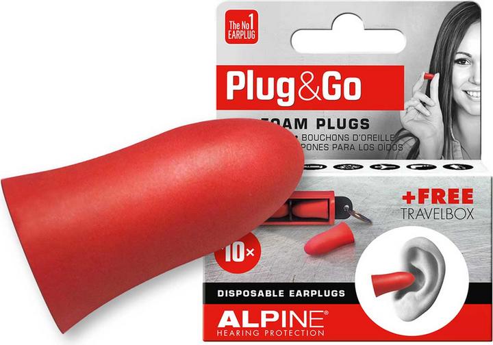 Actual product image Alpine Plug and Go (10 x)