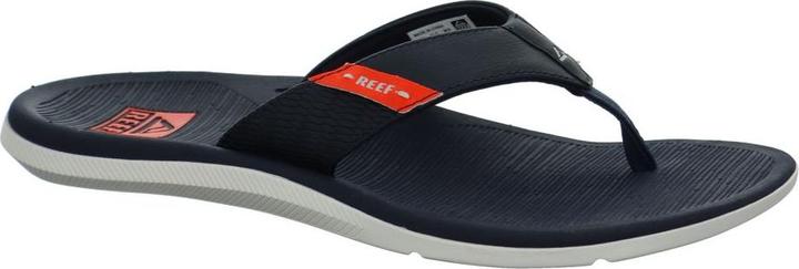 Actual product image Reef SANTA ANA NAVY/WHITE/ORANGE Heren Slippers - navy/white/orange (42)
