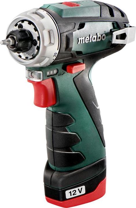 Actual product image Metabo PowerMaxx BS Basic, 2 batteries (Rechargeable battery operated)